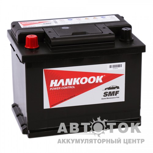 Автомобильный аккумулятор Hankook 56031 60L 480A