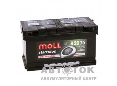 Автомобильный аккумулятор Moll EFB 75R Start-Stop 760A