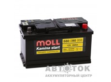 Автомобильный аккумулятор Moll Kamina Start 80SR низ. 680A