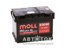 Автомобильный аккумулятор Moll M3plus 60R 550A