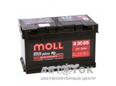 Автомобильный аккумулятор Moll M3plus 85R 710A