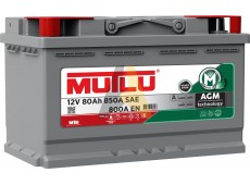 Автомобильный аккумулятор Mutlu AGM L4 80 евро 800А 
