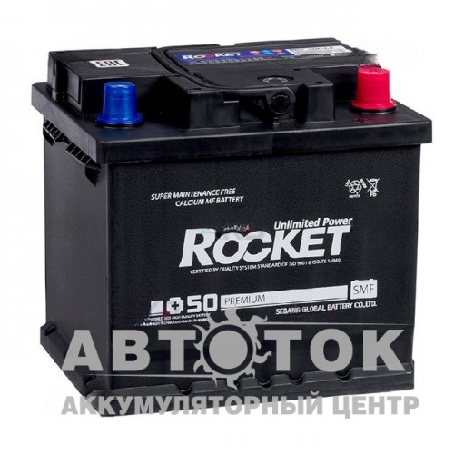 Автомобильный аккумулятор Rocket 50 о.п.(SMF 50L-LB1)