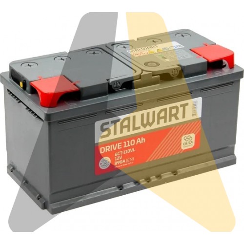 Автомобильный аккумулятор STALWART Drive 110 п.п. 880А