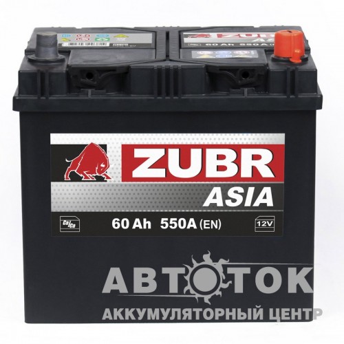 Автомобильный аккумулятор ZUBR Ultra Asia 60R 580A