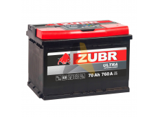 Автомобильный аккумулятор ZUBR Ultra 70R 740A