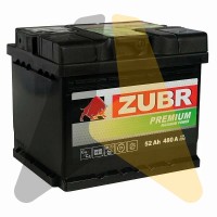 ZUBR Premium 52R (низ.) 480A
